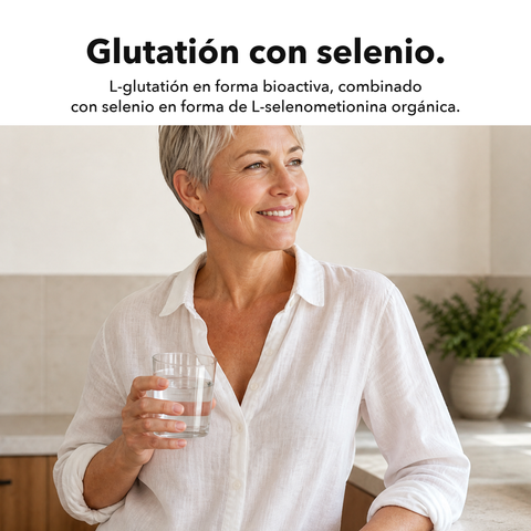 Glutatión Liposomal: Glutatión con selenio