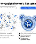 Inmunidad Plus Liposomal: Convencional frente a liposomal