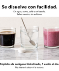 Colágeno Marino: Se disuelve con facilidad
