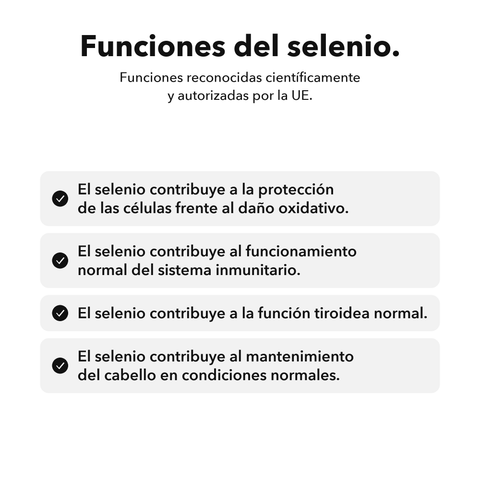 Glutatión Liposomal: Funciones del selenio