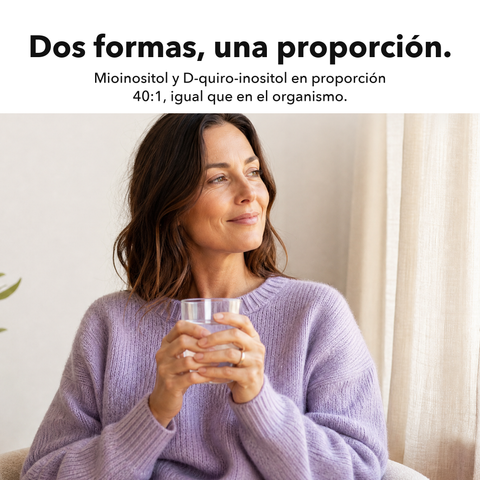 Inositol + 5-MTHF Liposomal: Dos formas, una proporción