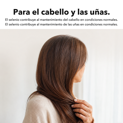 Selenio Liposomal: Para el cabello y las uñas