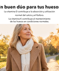 Vitamina D3+K2 Liposomal (Cápsulas): Un buen dúo para tus huesos