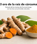 Extracto de Cúrcuma Liposomal (Cápsulas): El oro de la raíz de cúrcuma