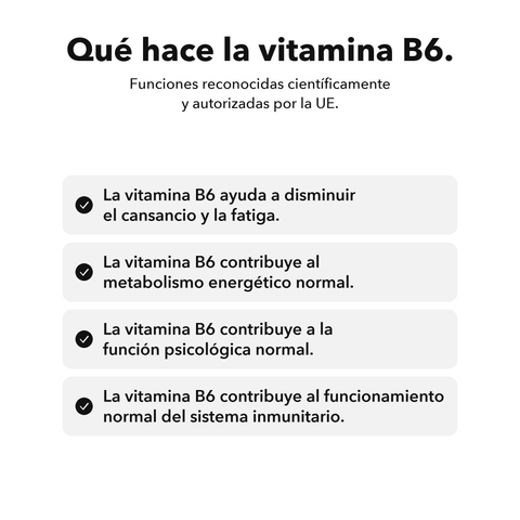 Shatavari: Qué hace la vitamina B6