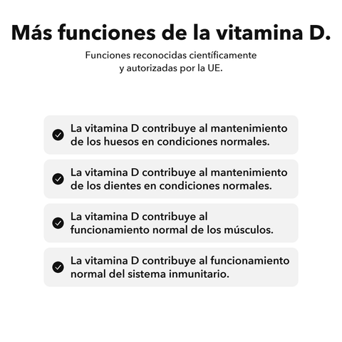 Vitamina D3+K2 Liposomal (Cápsulas): Más funciones de la vitamina D