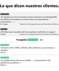 Ashwagandha Liposomal (Cápsulas): Lo que dicen nuestros clientes