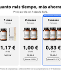 Vitamina D3+K2 Liposomal (Cápsulas): Cuanto más tiempo, más ahorras