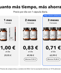 Cobre Liposomal: Cuanto más tiempo, más ahorras