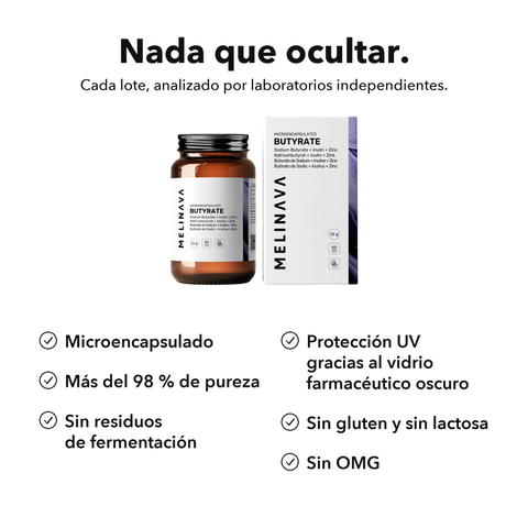 Butirato Microencapsulado: Nada que ocultar