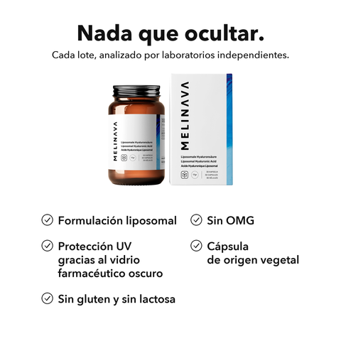 Ácido Hialurónico Liposomal: Nada que ocultar