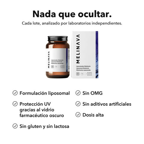 Melatonina Liposomal: Nada que ocultar