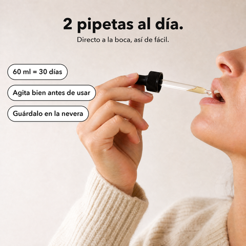 OPC Liposomal: 2 pipetas al día
