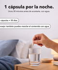 Melatonina Liposomal: 1 cápsula por la noche