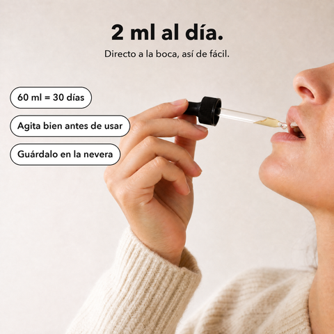 Vitamina D3+K2 Liposomal: 2 ml al día