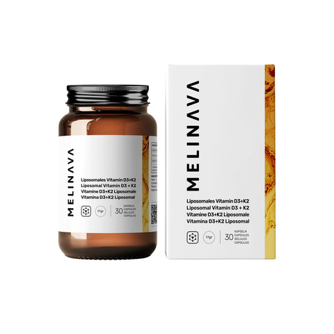 Vitamina D3+K2 Liposomal (cápsulas)